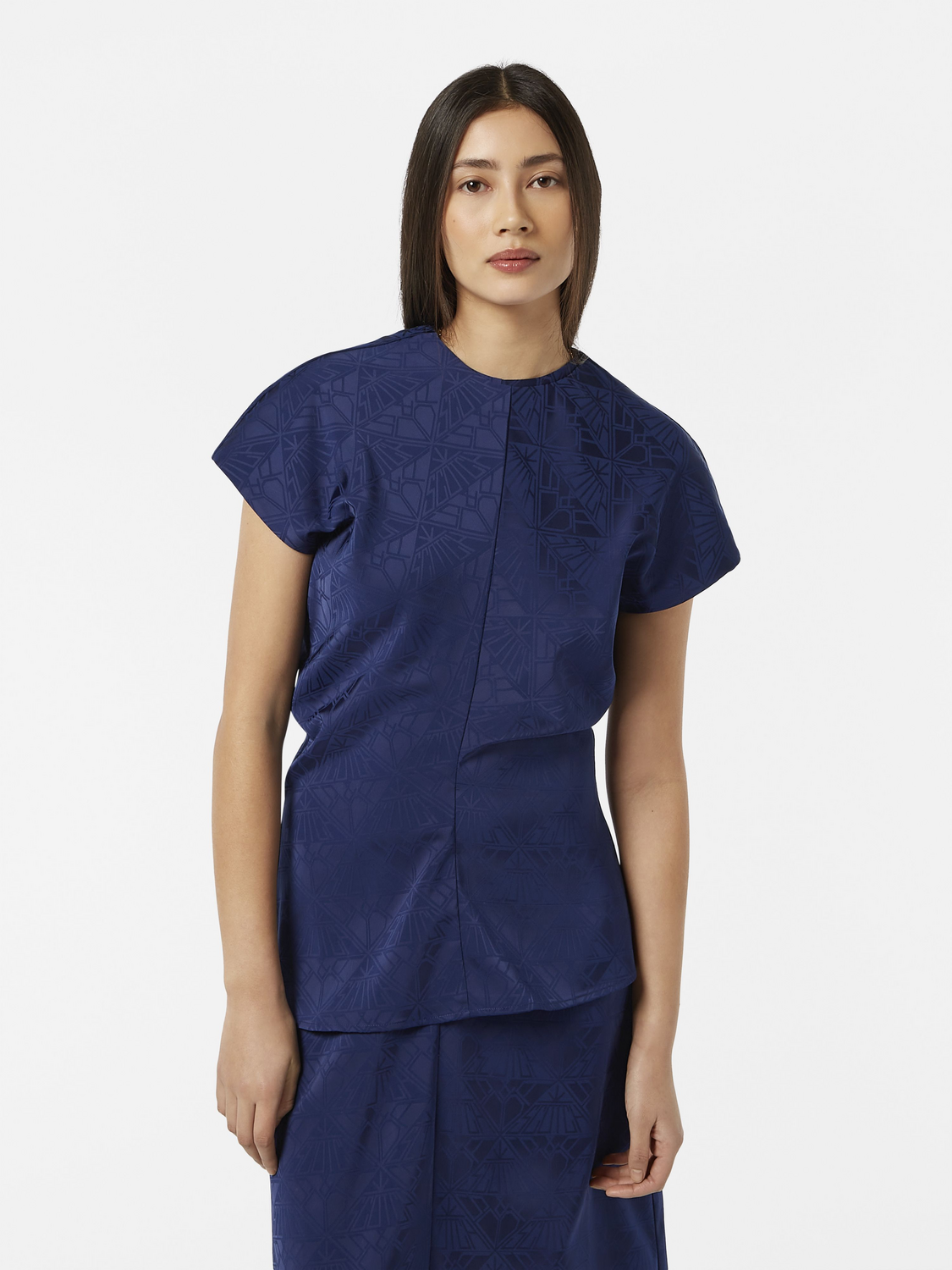 Satin Jacquard Top– Scotch & Soda