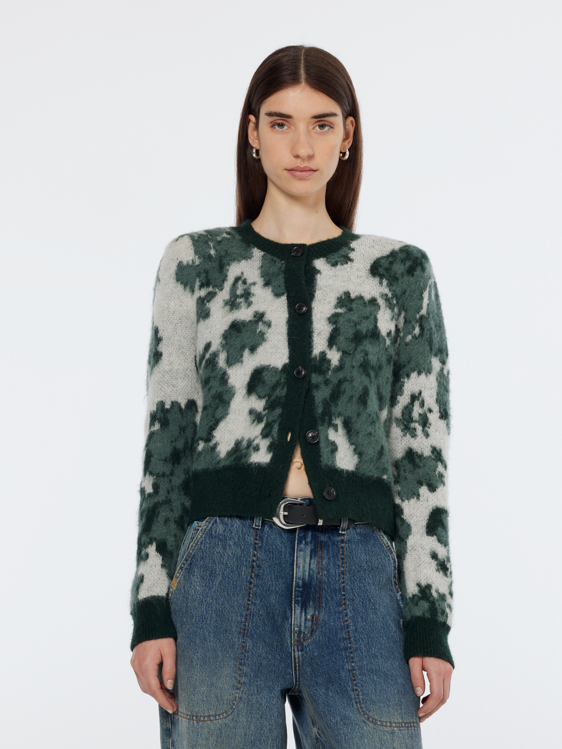 Floral Jacquard Cardigan – Scotch & Soda