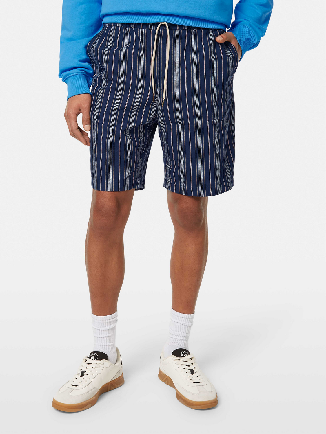 Fave Relaxed Fit Cotton-Linen Bermuda Short– Scotch & Soda