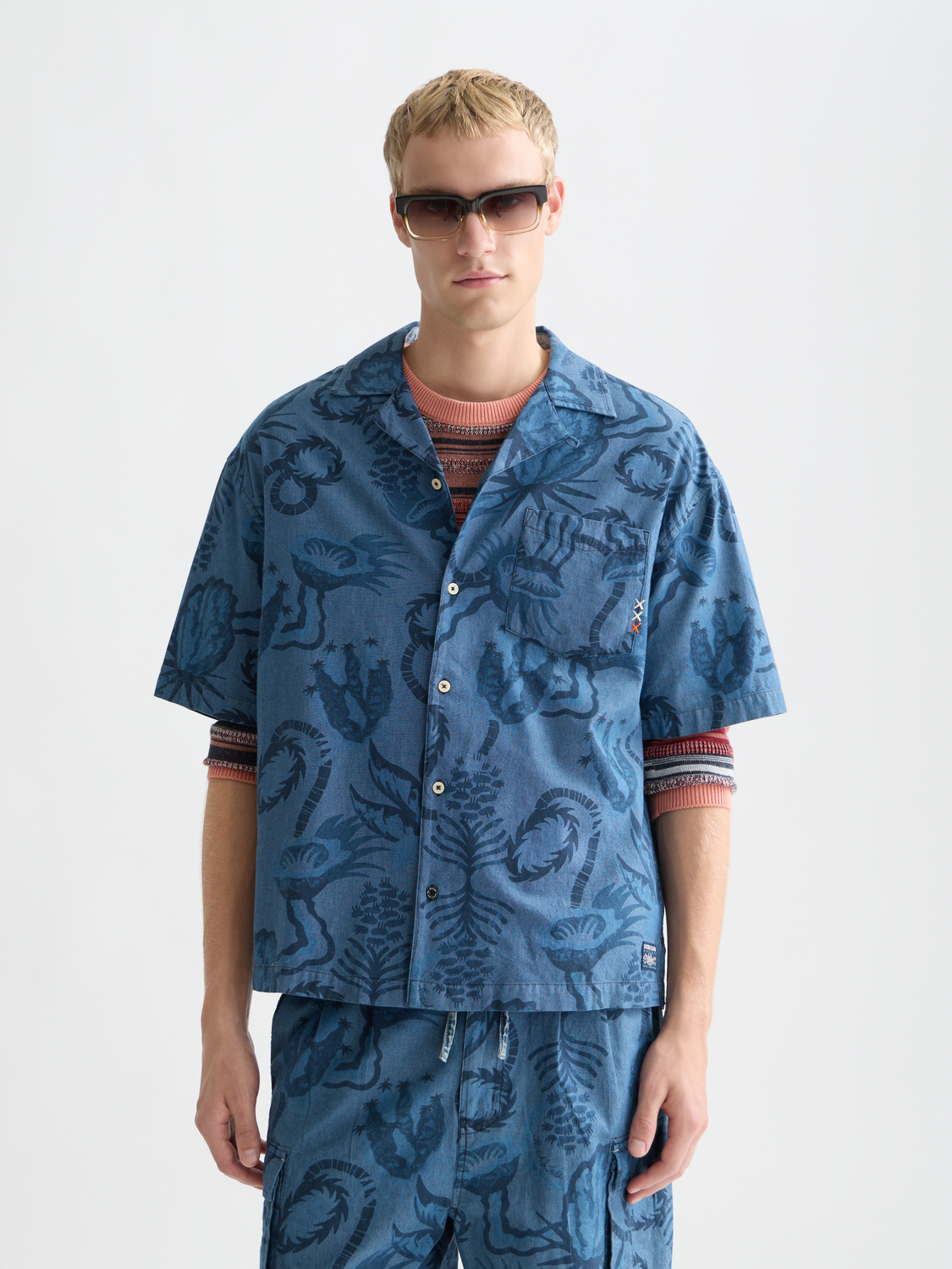 Printed Chambray Shirt– Scotch & Soda