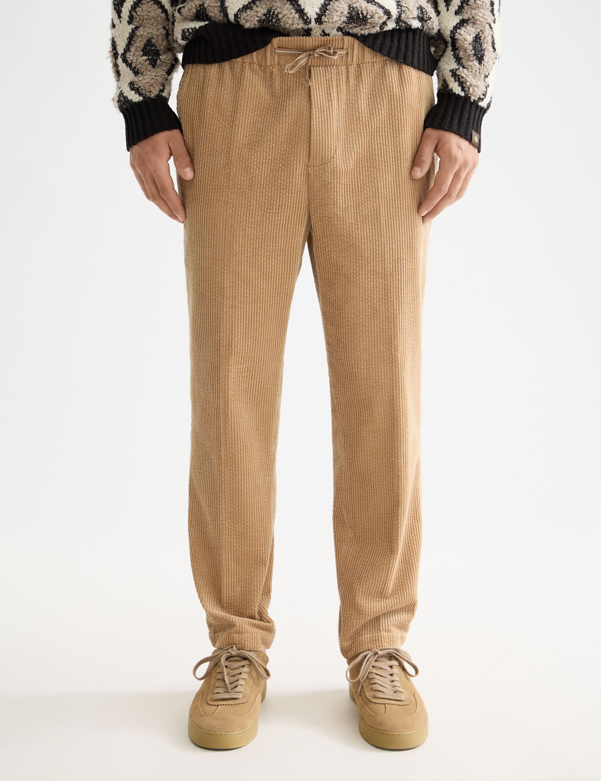 Fave - Cotton corduroy loose tapered jogger– Scotch & Soda