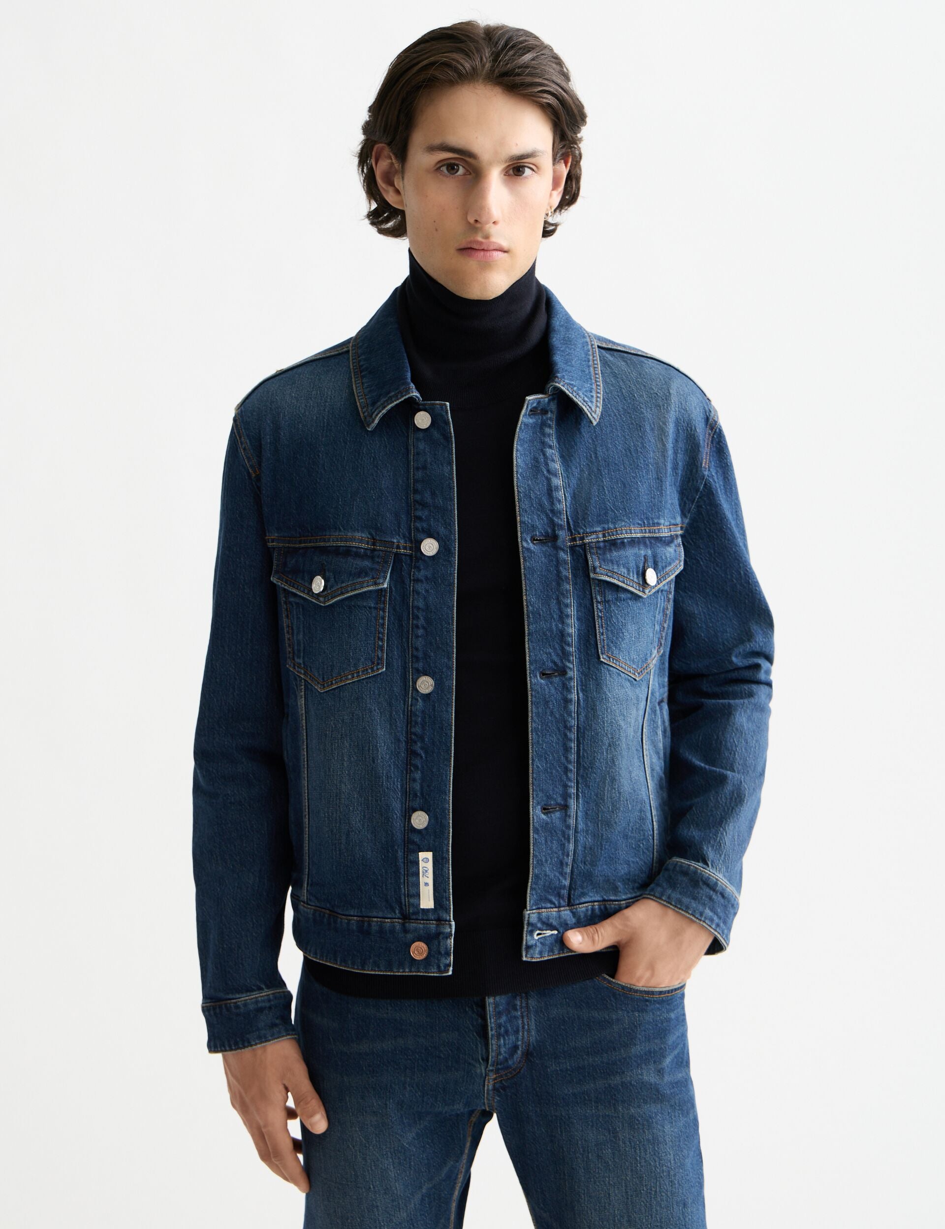 Denim trucker jacket — Let It Rain 750 years celebration – Scotch 