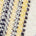 Yellow Blue Stripe Swatch