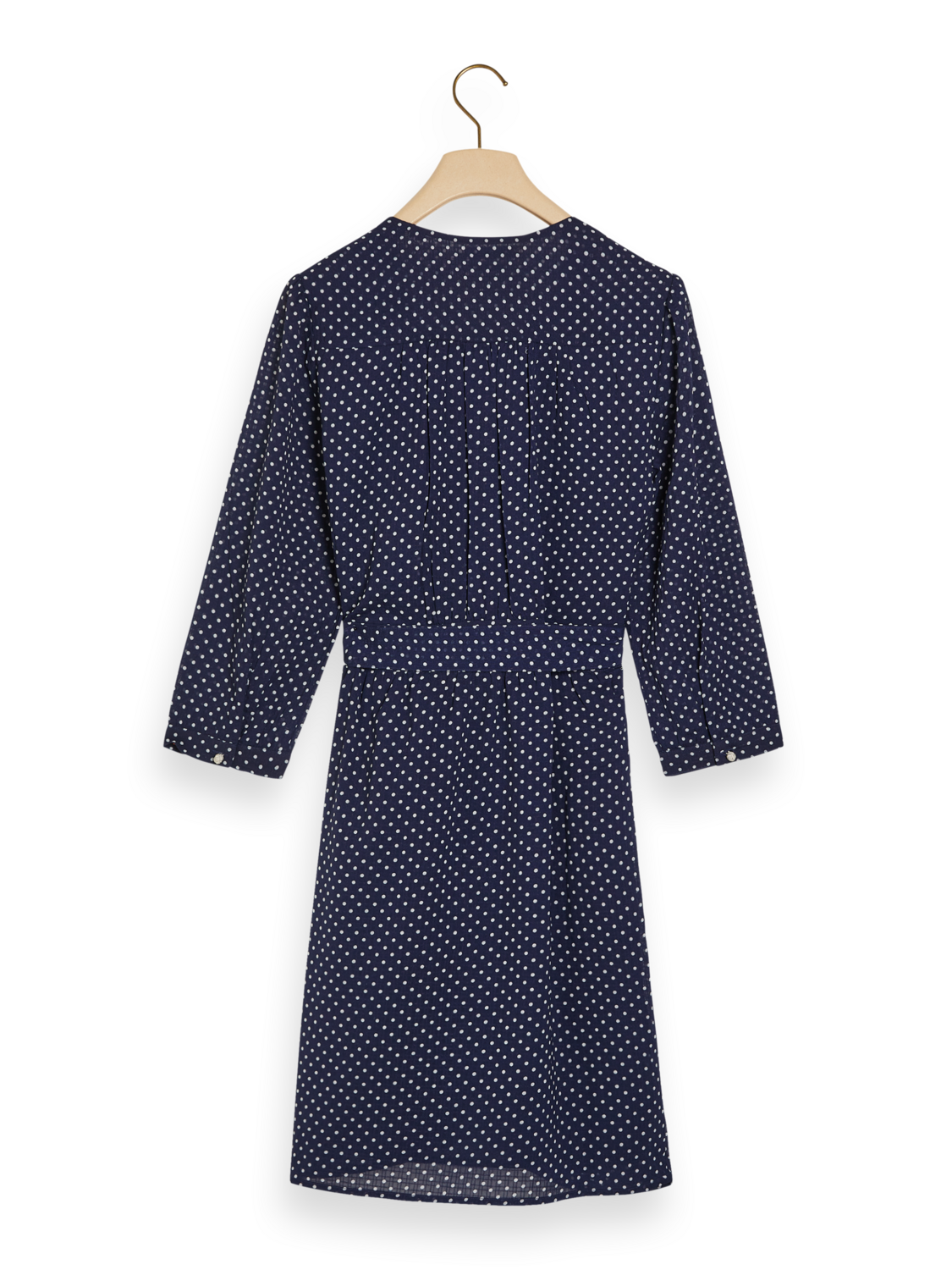 Polka Navy Blue