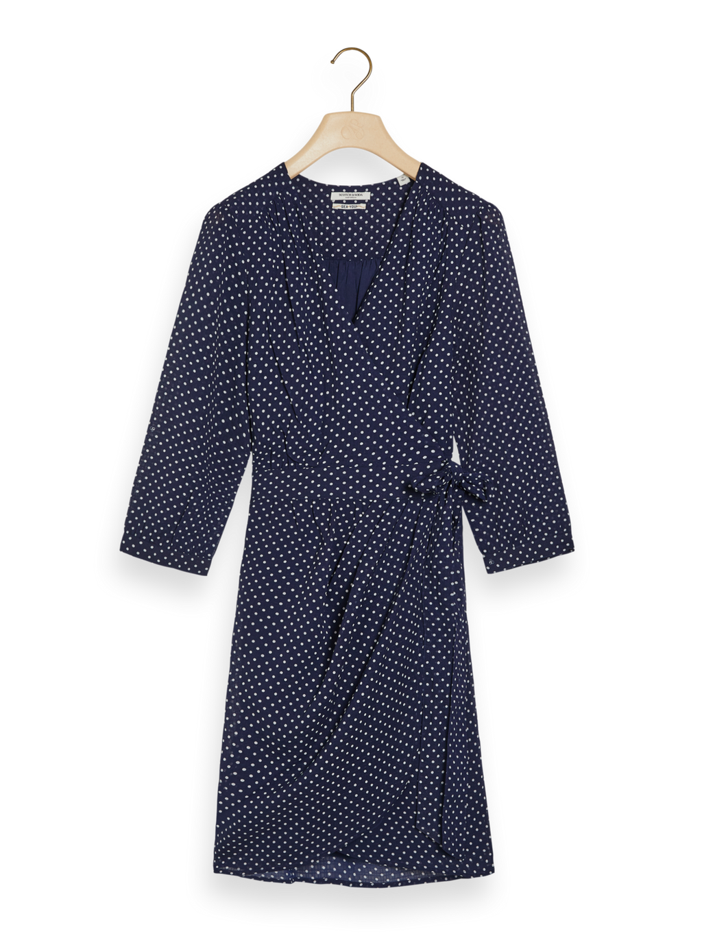 Polka Navy Blue