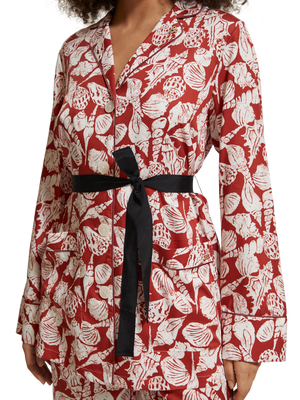 Shell Batik Terracotta