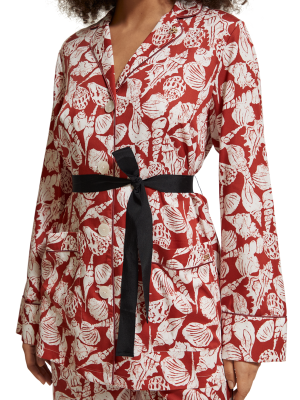 Shell Batik Terracotta