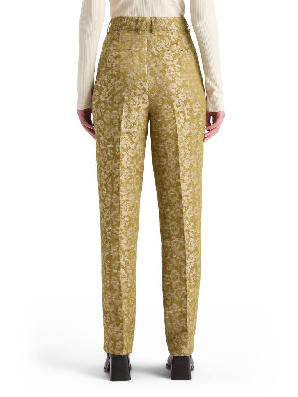 Robyn Ikat Leopard Relaxed Tapered Pant