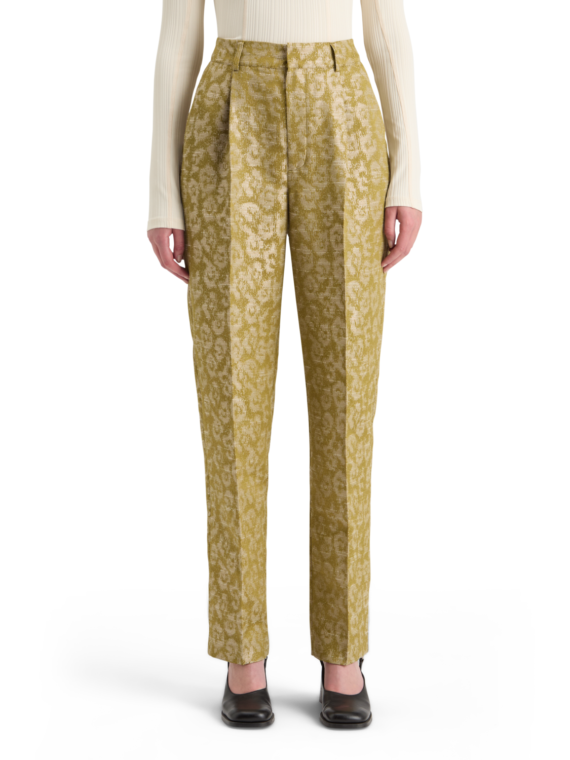 Robyn Ikat Leopard Relaxed Tapered Pant