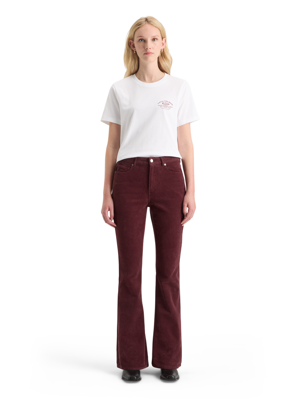 The Charm Classic Flared Corduroy Jeans