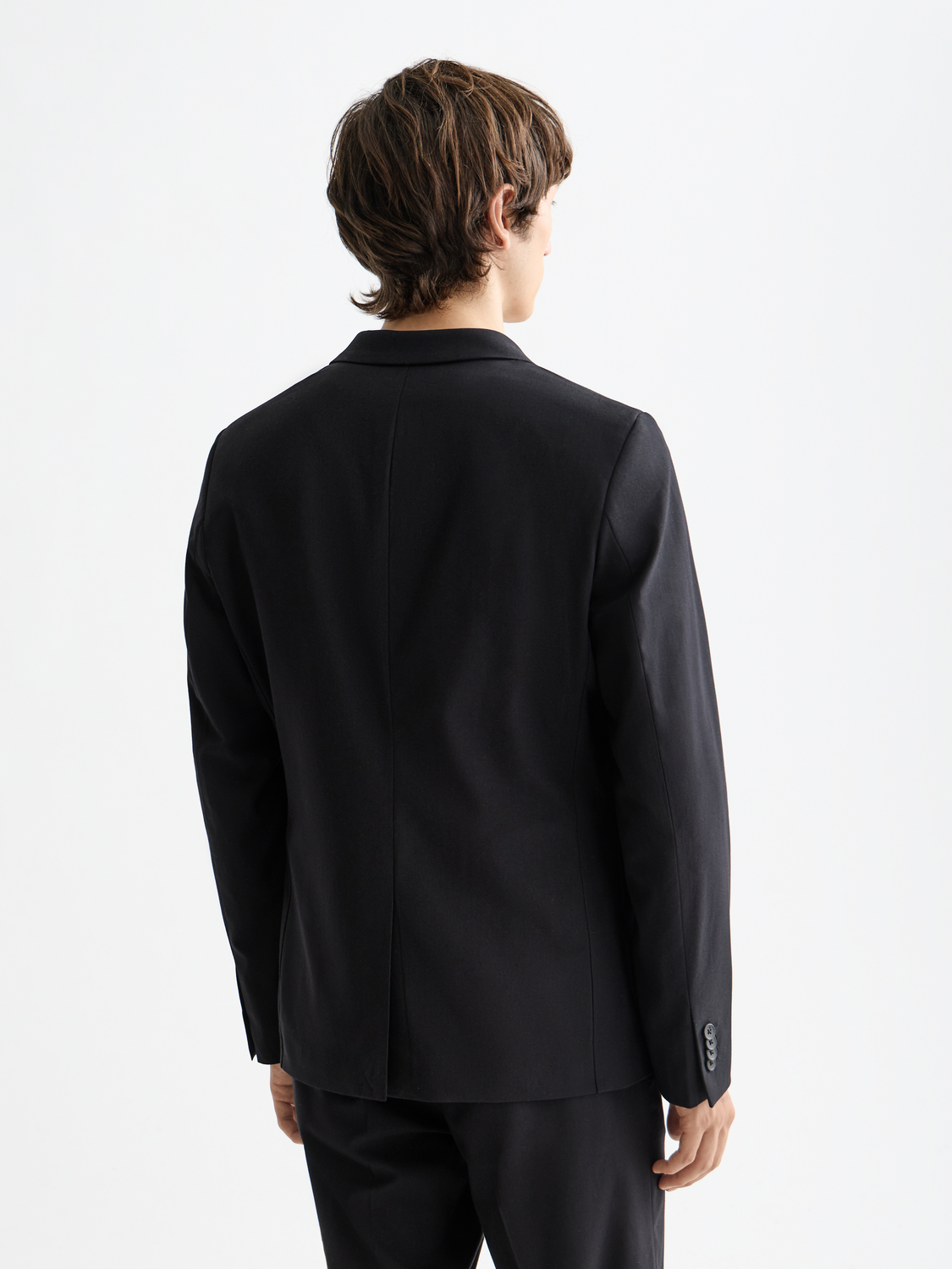 Core - Blazer en laine froide non doublé à revers pointus