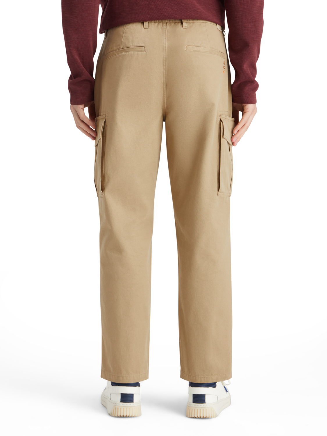 Tapered Cotton-Twill Cargo Pant