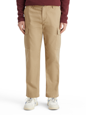 Tapered Cotton-Twill Cargo Pant