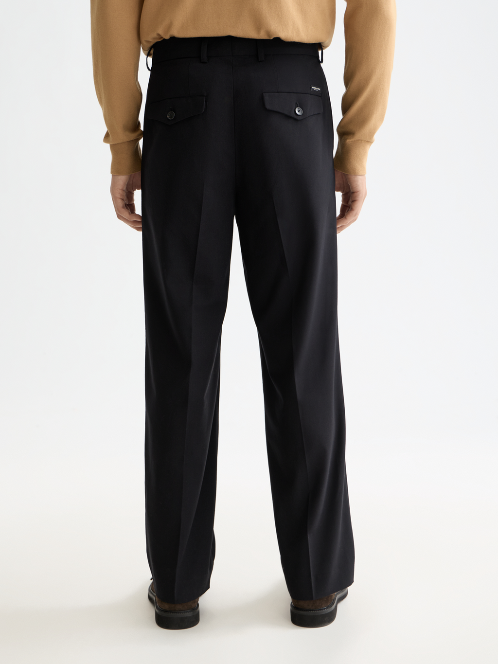 Core Relaxed Straight Fit Cool-Wool Blend Chino
