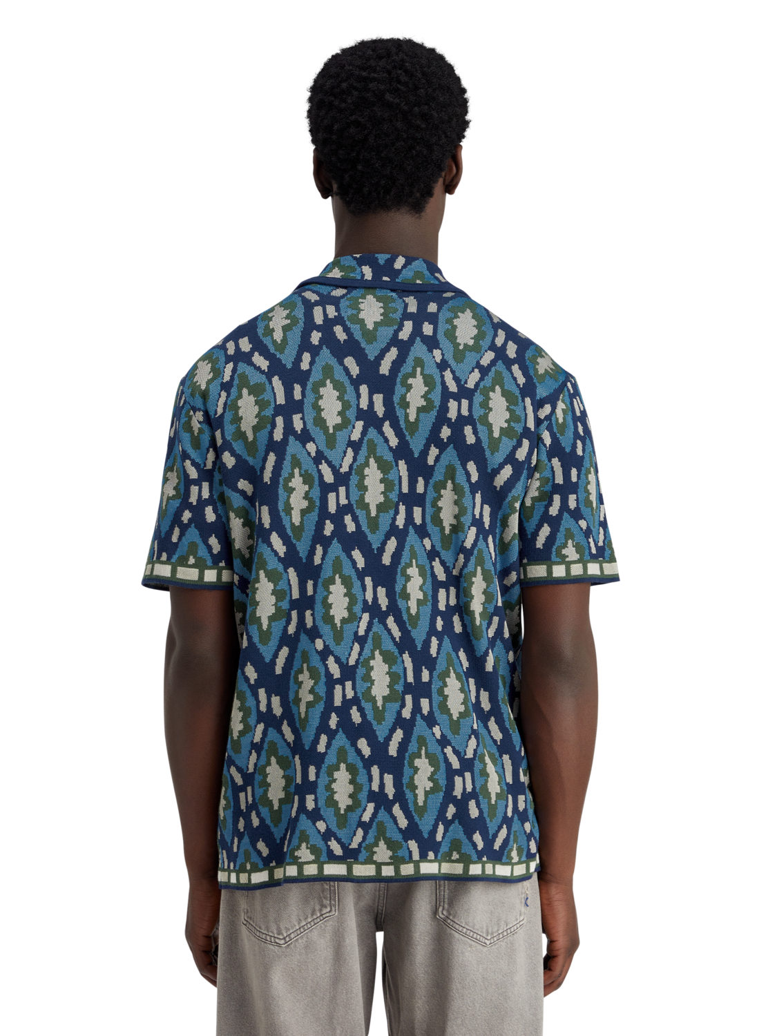 Jacquard Knit Shirt