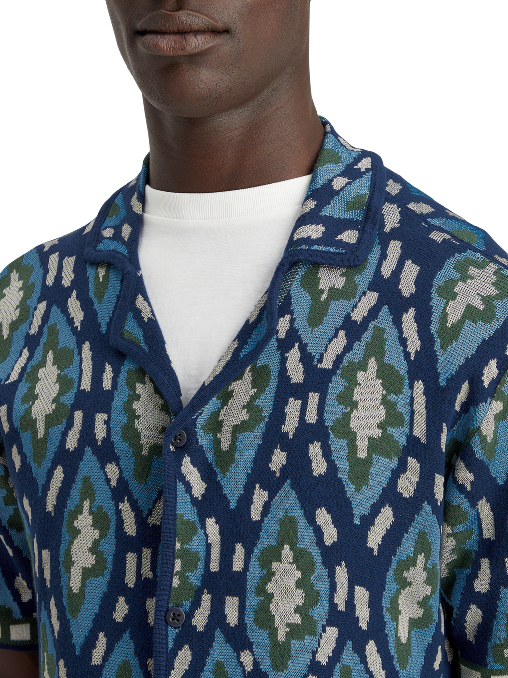 Jacquard Knit Shirt