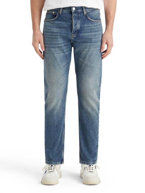 Essentials — Dean Loose Tapered Jeans | Blue Nights