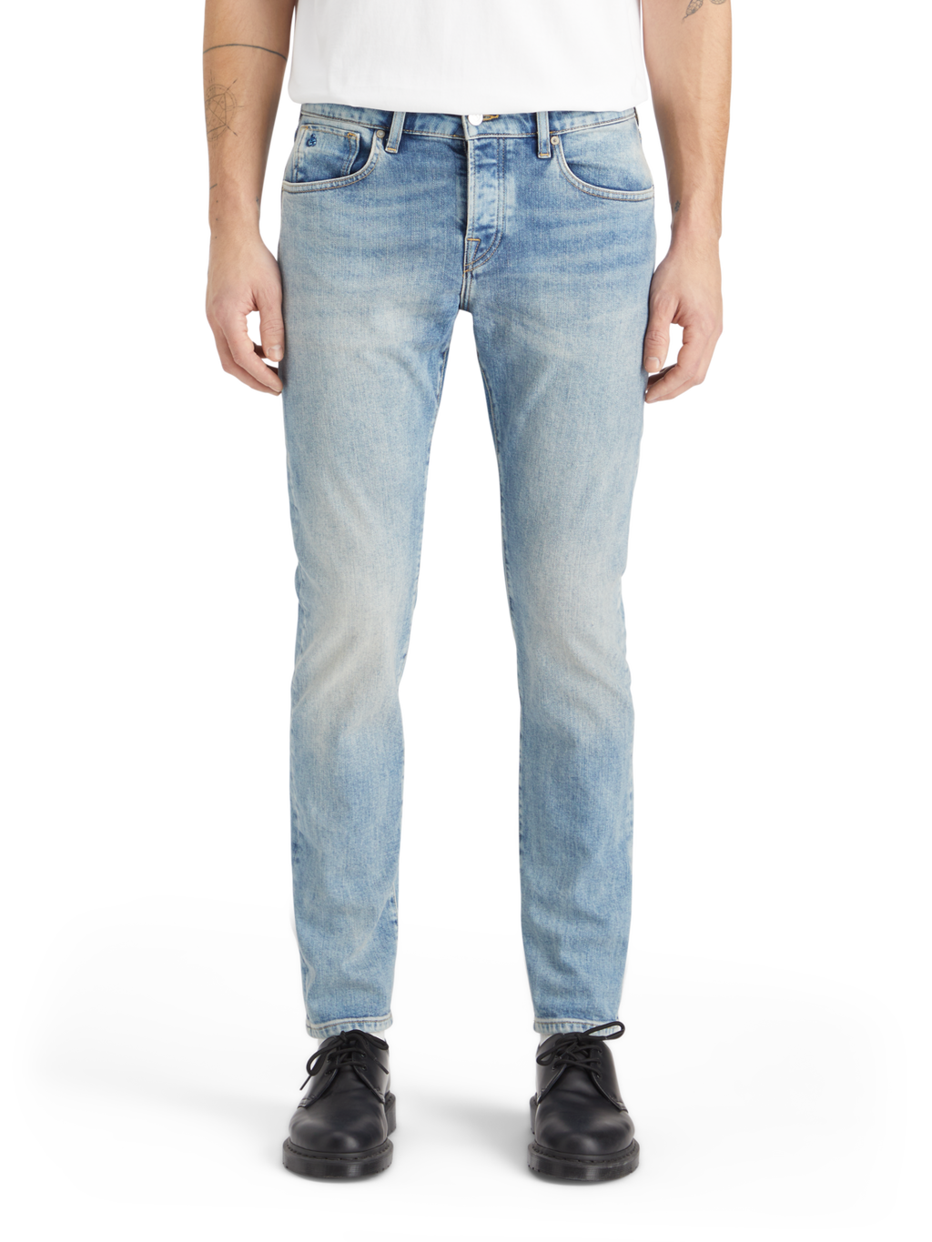 Essentials — Ralston Organic Cotton Jeans | Aqua Blue
