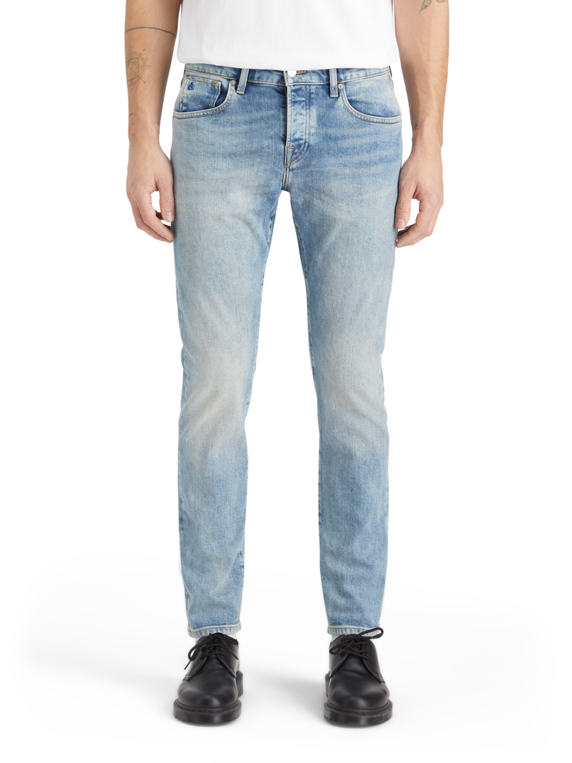 Essentials — Ralston Organic Cotton Jeans | Aqua Blue