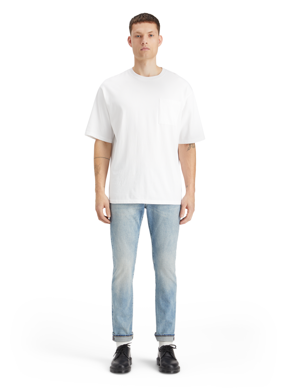Essentials — Ralston Organic Cotton Jeans | Aqua Blue