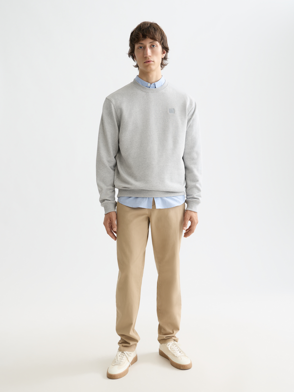 Essentials — Stuart Cotton-Blend Twill Chino