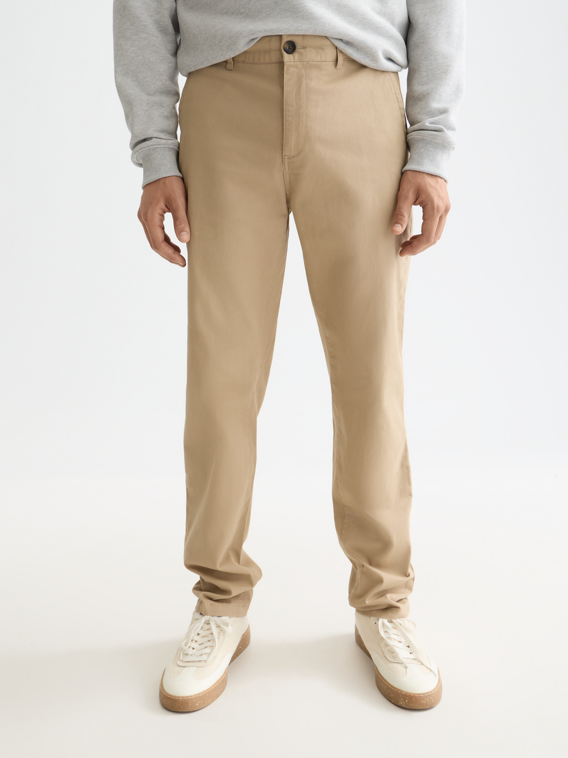 Nos Stuart Cotton-Blend Twill Chino