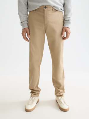 Essentials — Stuart Cotton-Blend Twill Chino