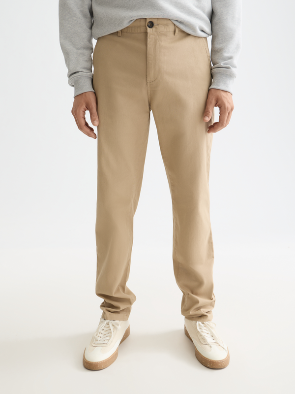 Essentials — Stuart Cotton-Blend Twill Chino