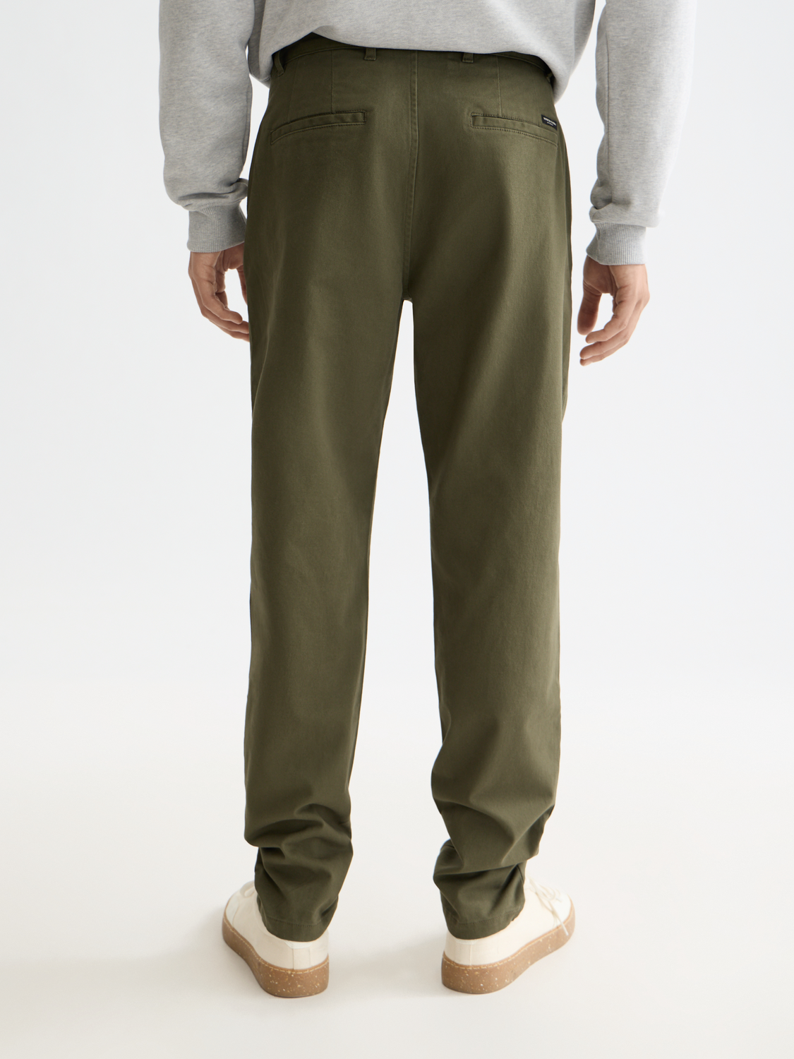 Nos Stuart Cotton-Blend Twill Chino