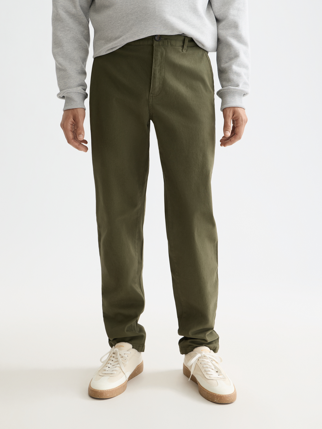 Nos Stuart Cotton-Blend Twill Chino