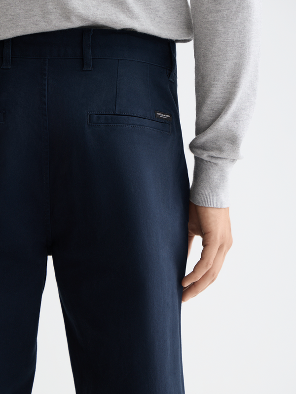 Essentials — Stuart Cotton-Blend Twill Chino