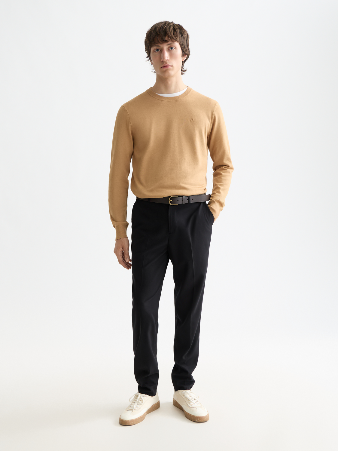 Core - Irving - Chino en mélange laine-fraîche