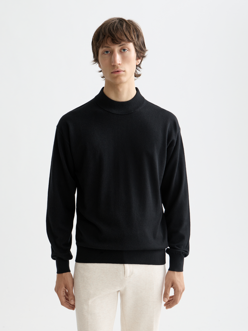 Essentials — Oversized Rollkragenpullover