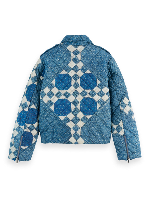 Veste de motard matelassée