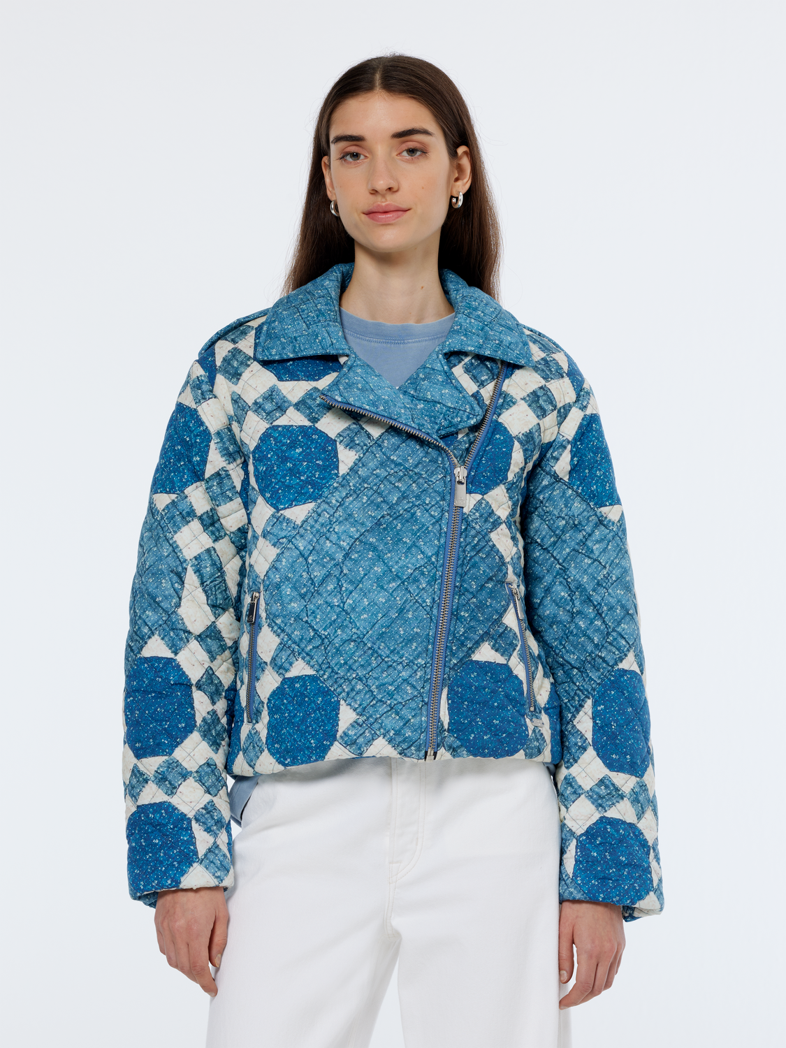 Quilted Biker Jacket