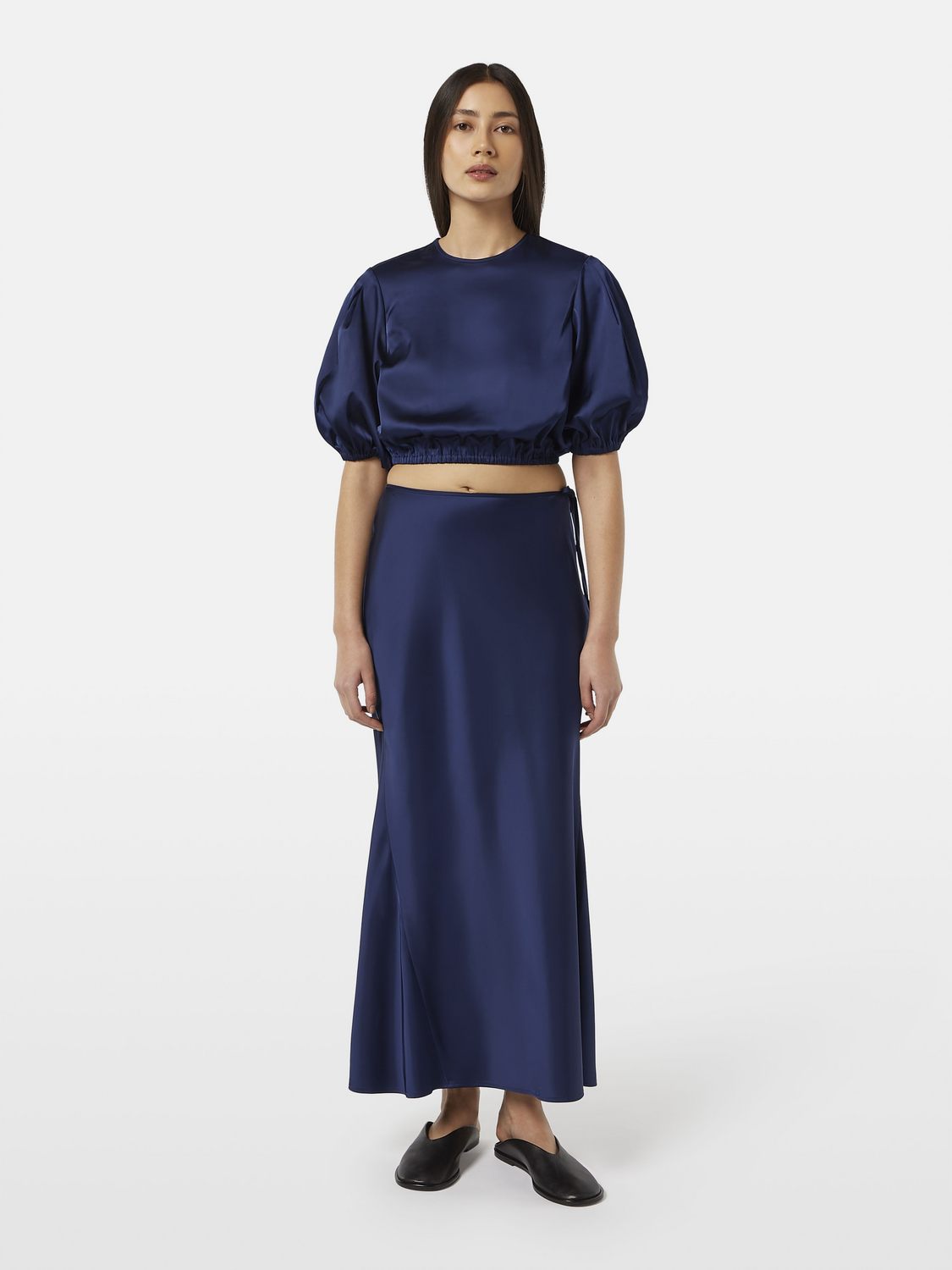 Midi Bias Skirt