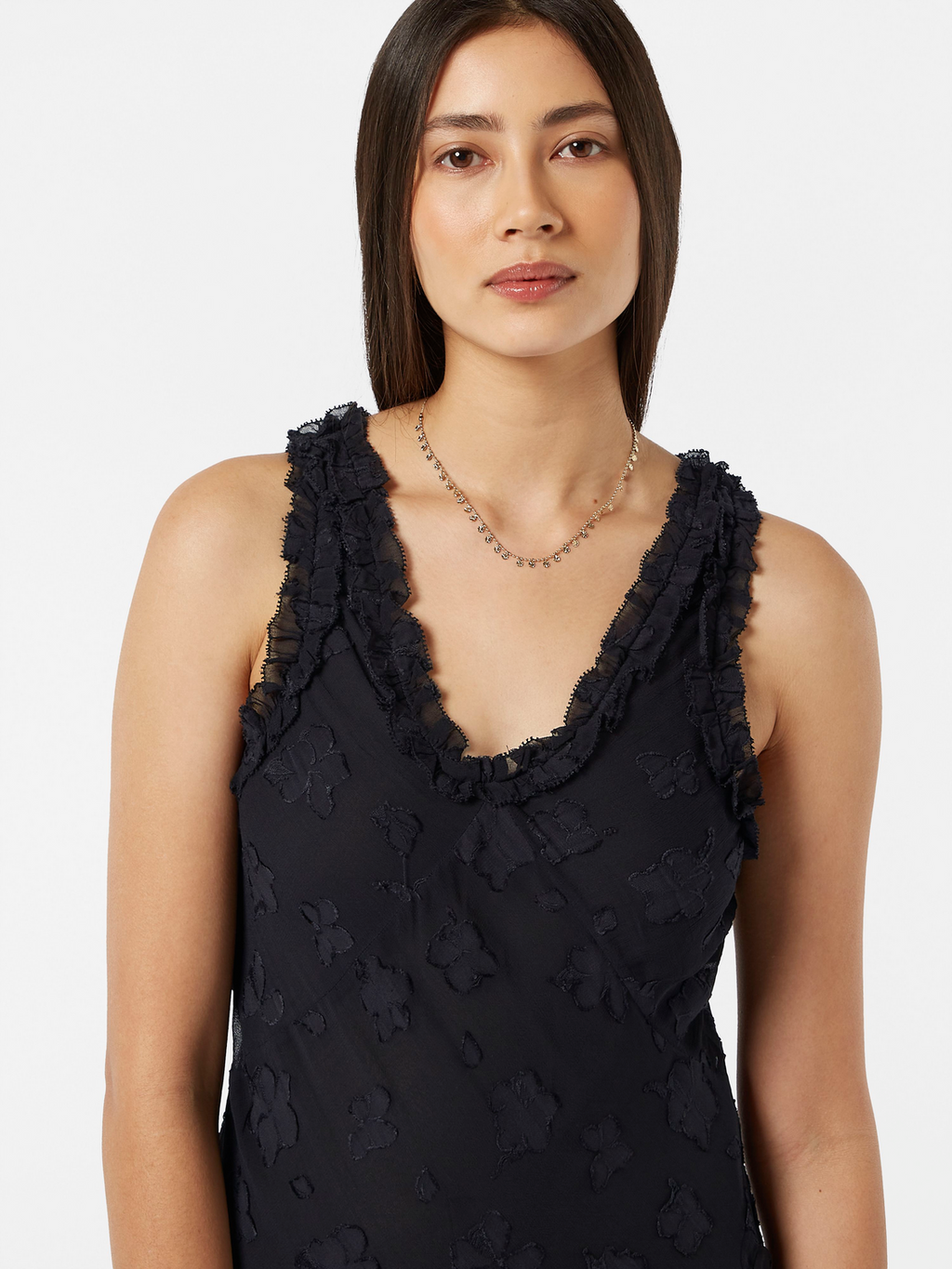Ruffle Maxi Dress