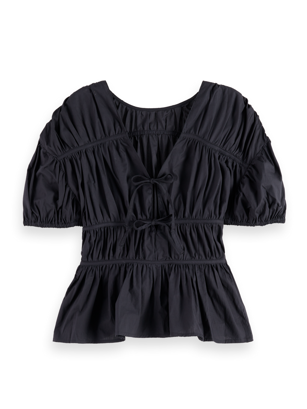 Gathered Cotton Top