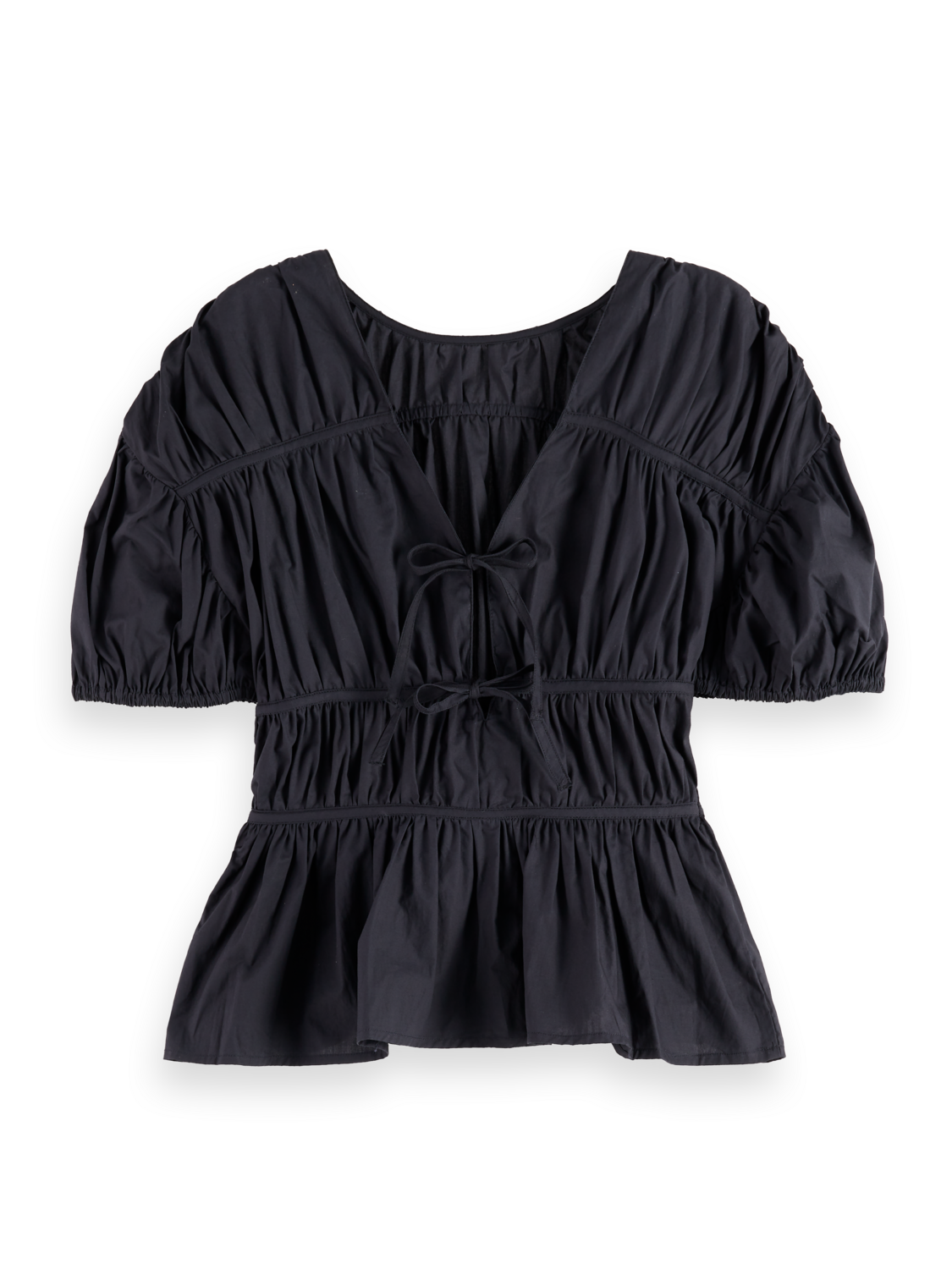 Gathered Cotton Top
