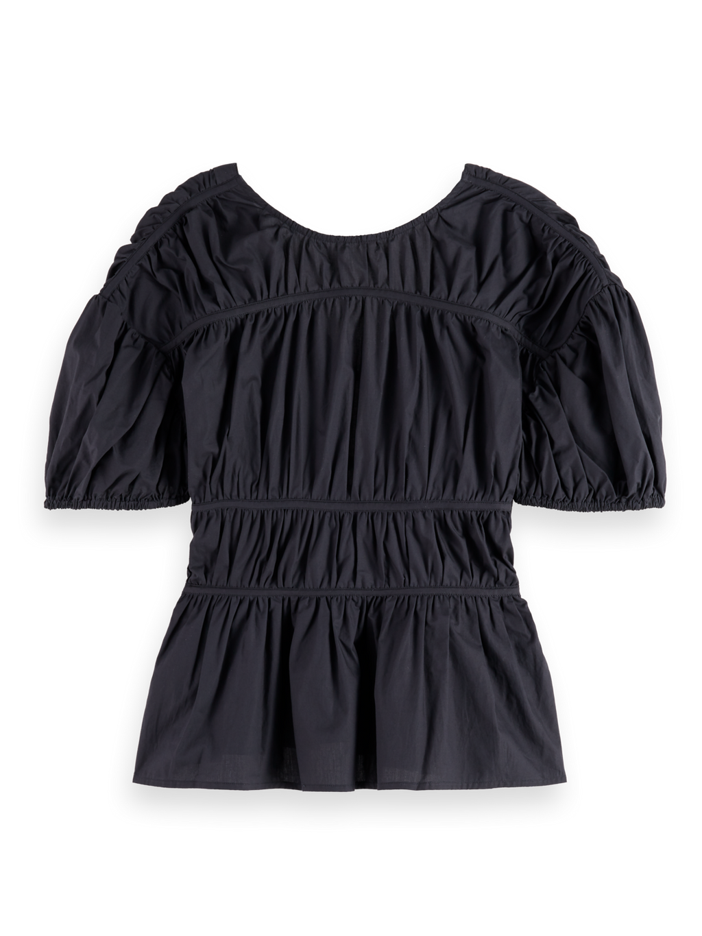 Gathered Cotton Top