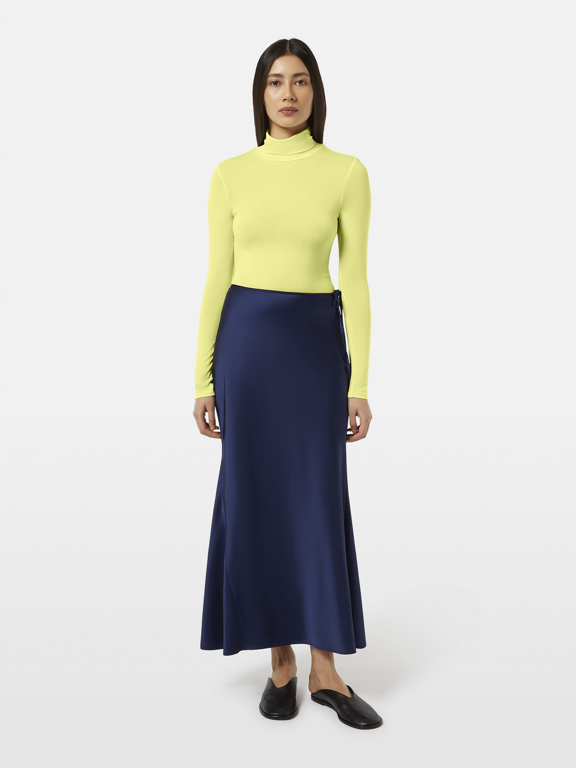 Roll Neck Long Sleeve Shirt