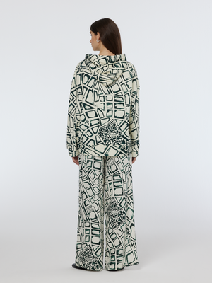 Amsterdam City Kapuzenpullover mit Aufdruck