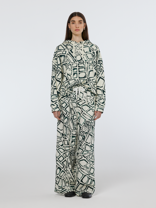 Amsterdam City Kapuzenpullover mit Aufdruck