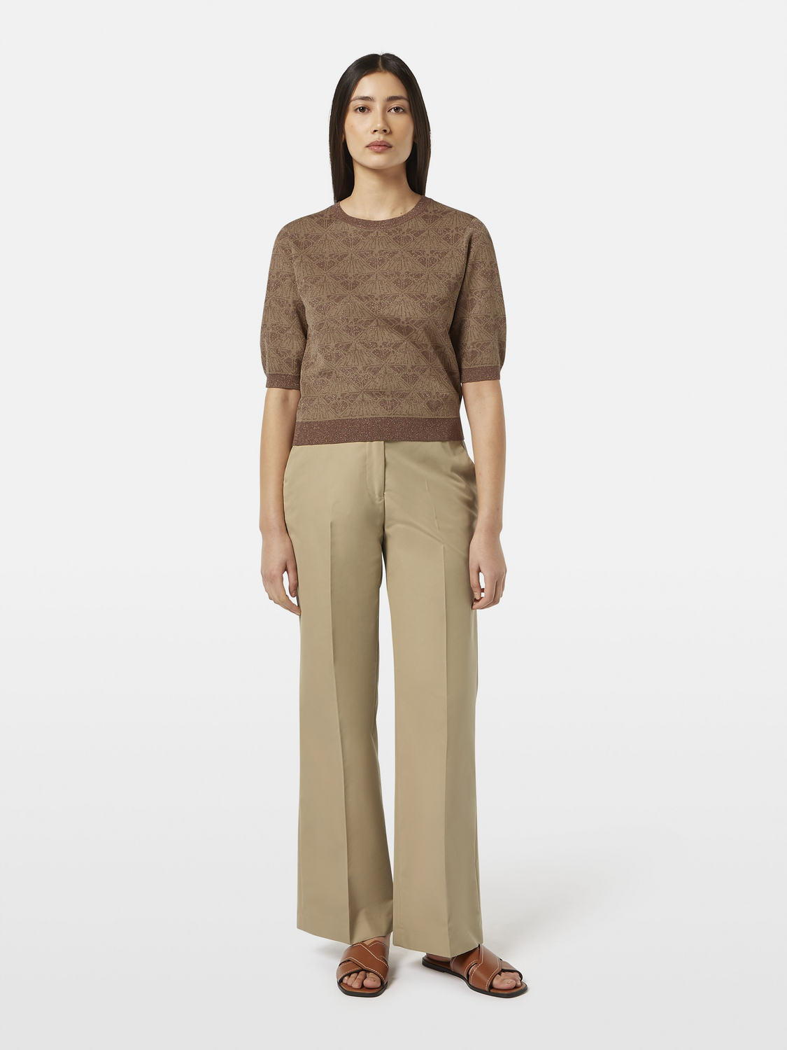 Monogram Jacquard Pullover