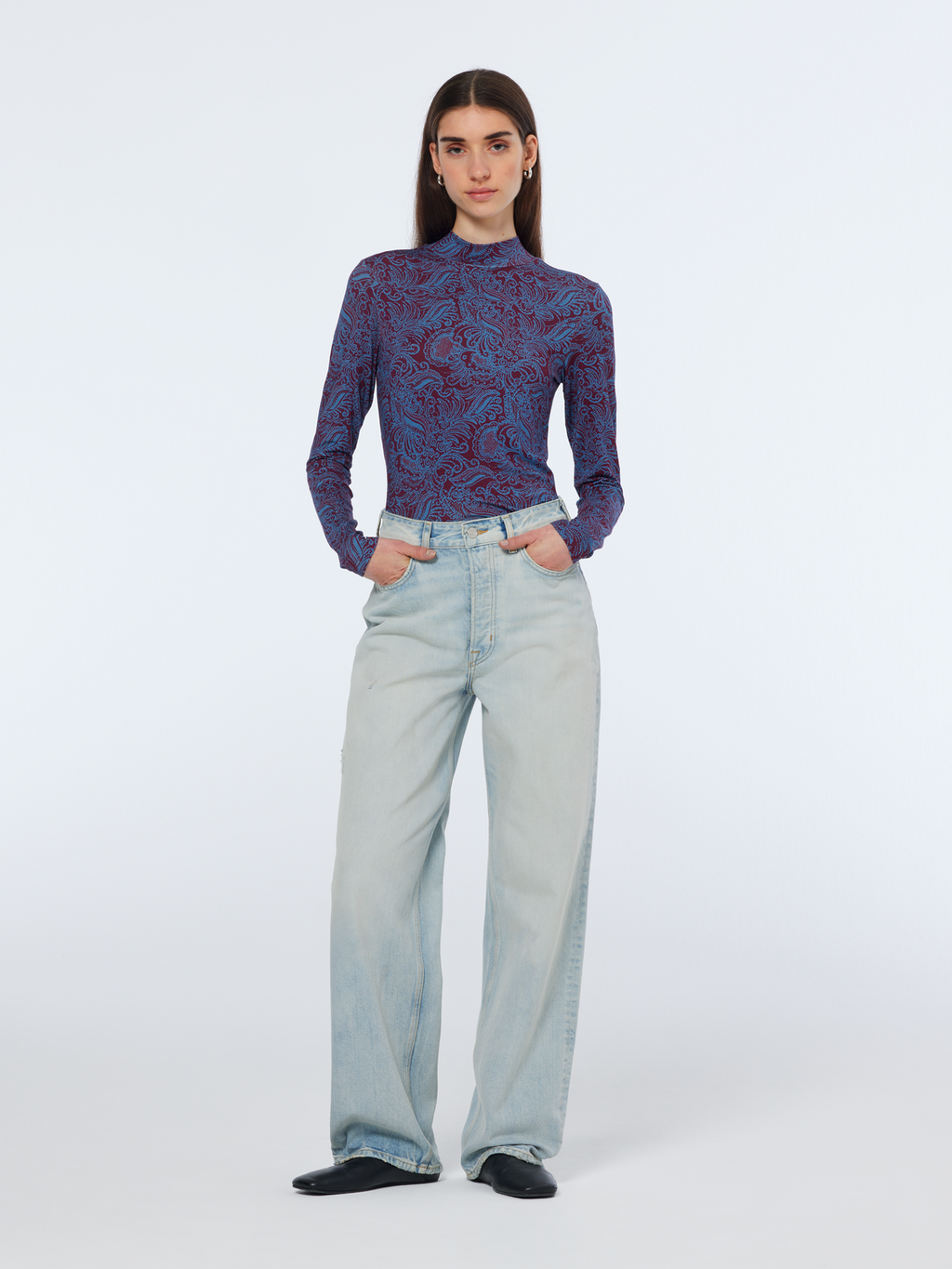 The Ripple Authentic Straight Jeans | Ocean City