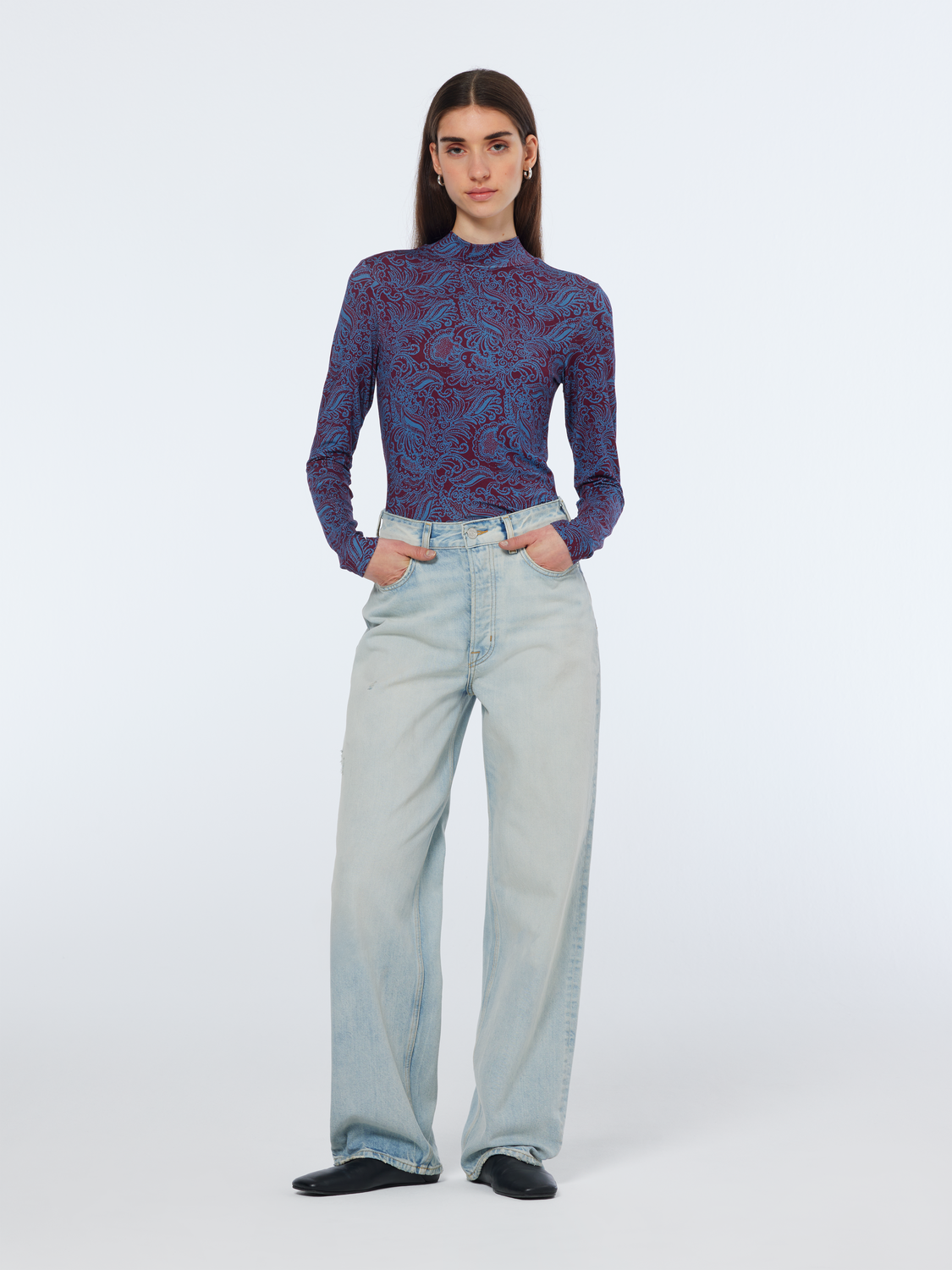 The Ripple Authentic Straight Jeans | Ocean City
