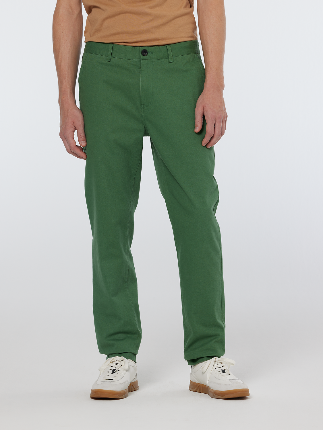 Stuart Washed Cotton Blend Chino