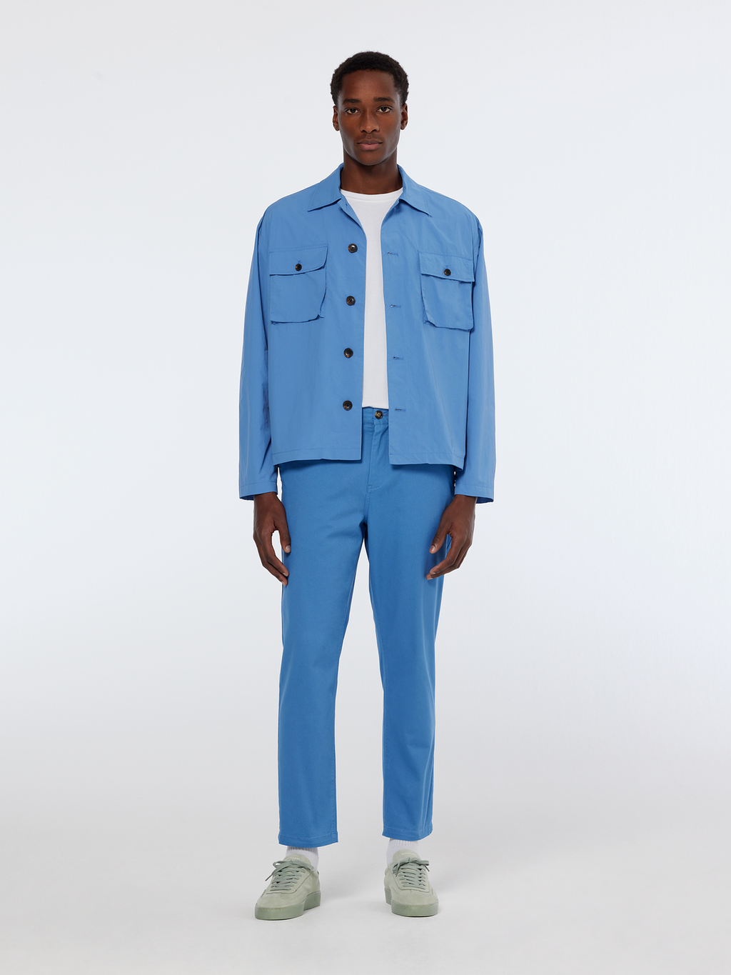 Drift Washed Cotton Blend Chino