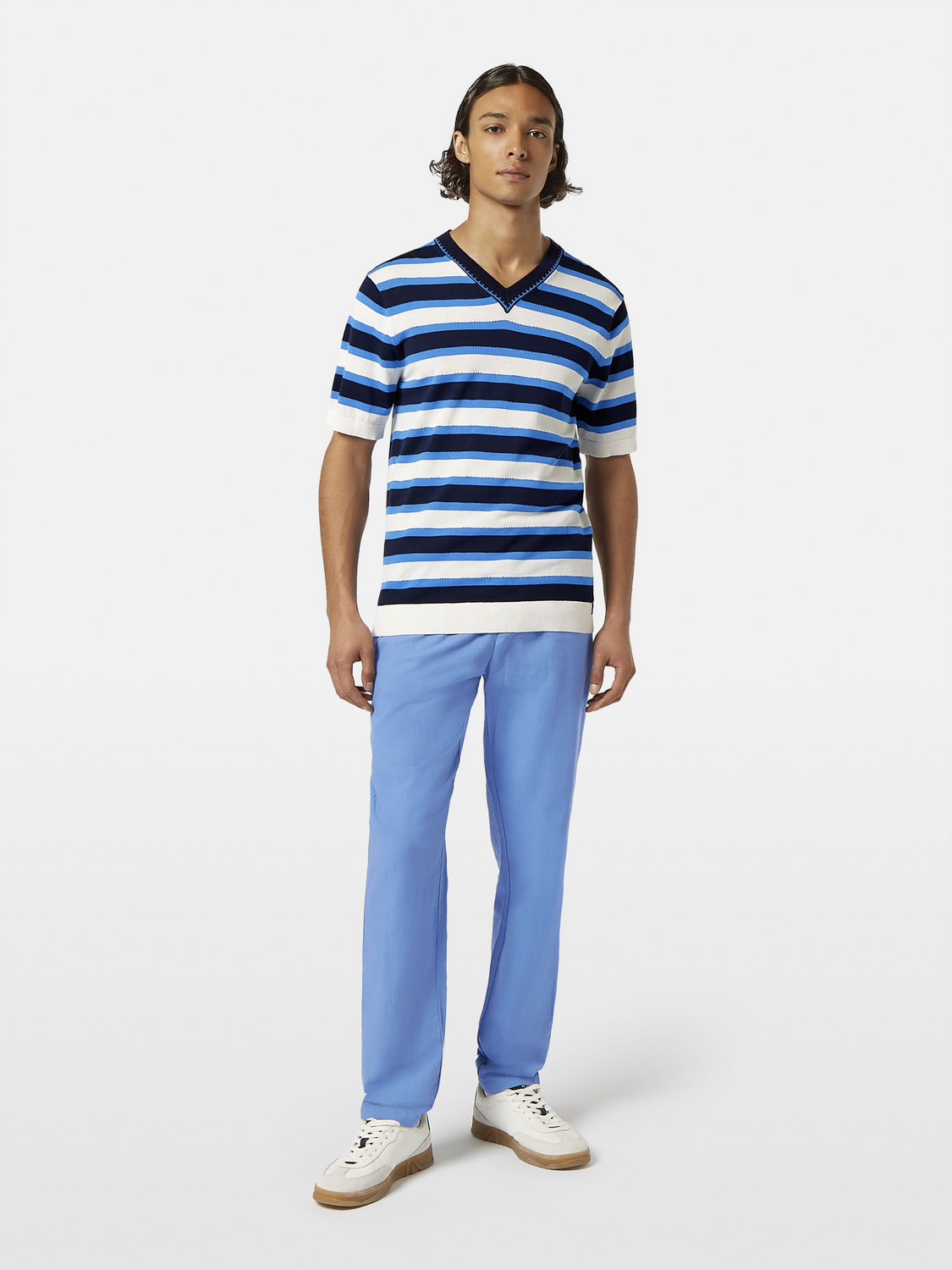 Warren Cotton Linen Straight Jogger