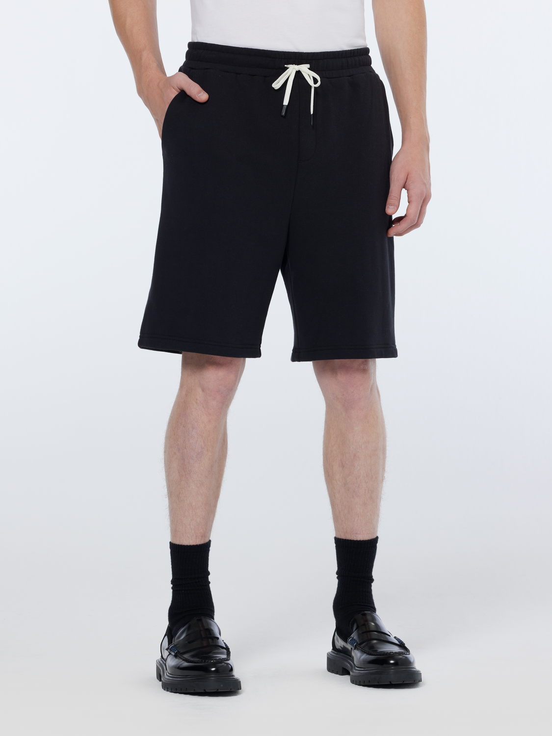 & Logo Badge Regular Fit Sweatshorts